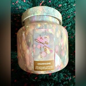 ‼️RARE‼️🎸Capri Blue🎸🔥NWT🔥Anthropologie All A Glow Glass Jar Candle 8oz.